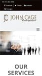 Mobile Screenshot of johncage-ent.com